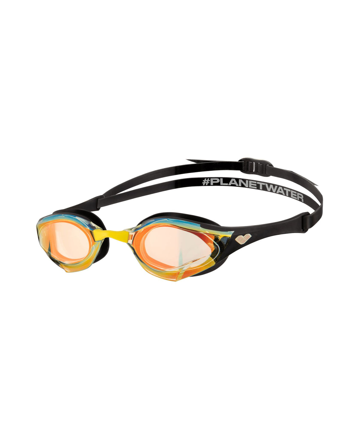 ARENA COBRA EDGE SWIPE MIRROR GOGGLES COPPER LENSES - Black