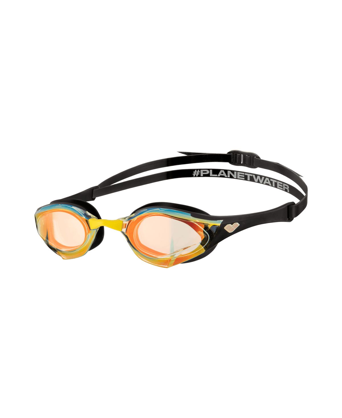 ARENA COBRA EDGE SWIPE MIRROR GOGGLES COPPER LENSES - Black