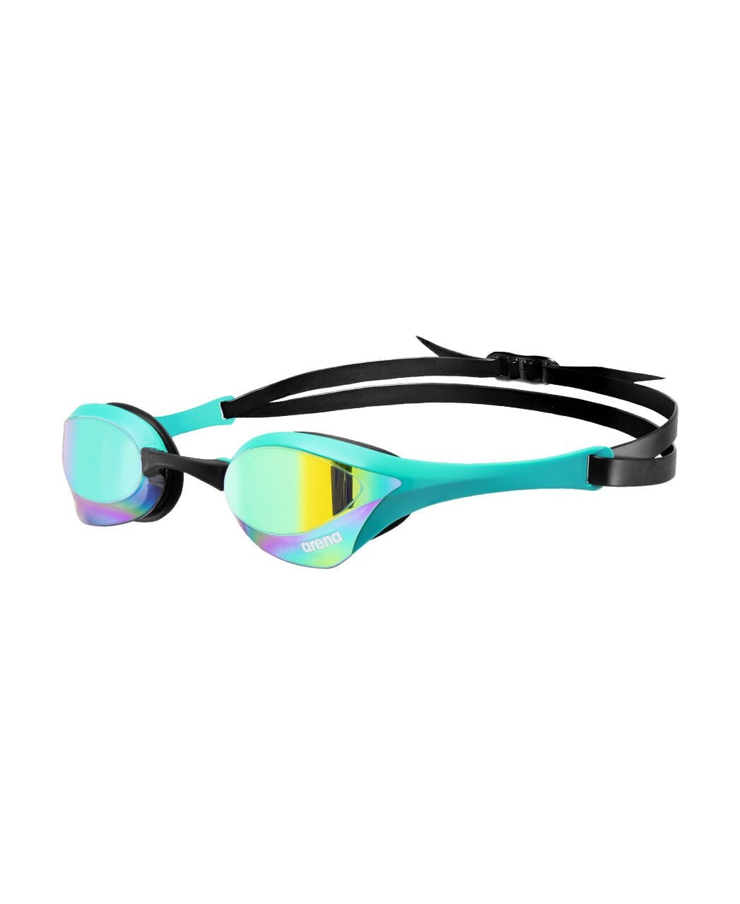 ARENA COBRA ULTRA SWIPE MIRROR GOGGLES EMERALD LENSES