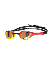 ARENA COBRA ULTRA SWIPE MIRROR GOLD LENSES - Red