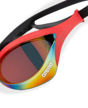 ARENA COBRA ULTRA SWIPE MIRROR GOLD LENSES - Red