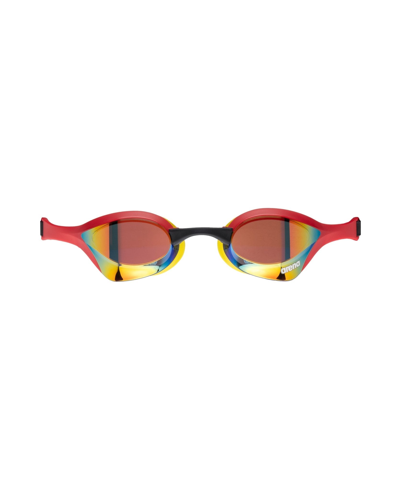 ARENA COBRA ULTRA SWIPE MIRROR GOLD LENSES - Red