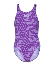ARENA GIRLS ESCAPE SWIM TECH SWIMSUIT - Navy