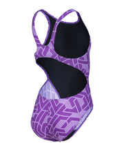 ARENA GIRLS ESCAPE SWIM TECH SWIMSUIT - Navy