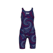 ARENA GIRLS FIREFLOW KNEESUIT - Navy