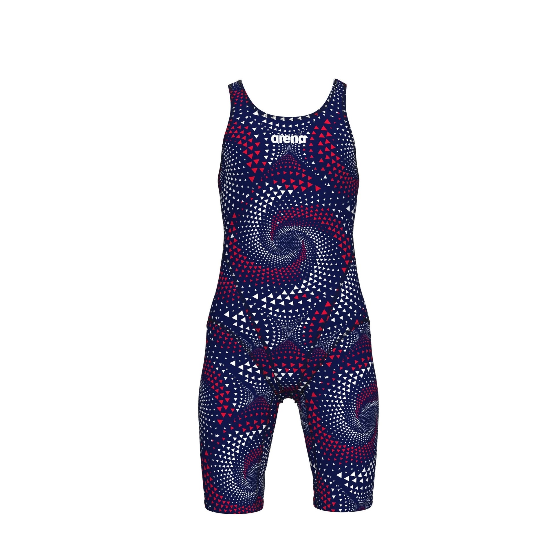 ARENA GIRLS FIREFLOW KNEESUIT - Navy