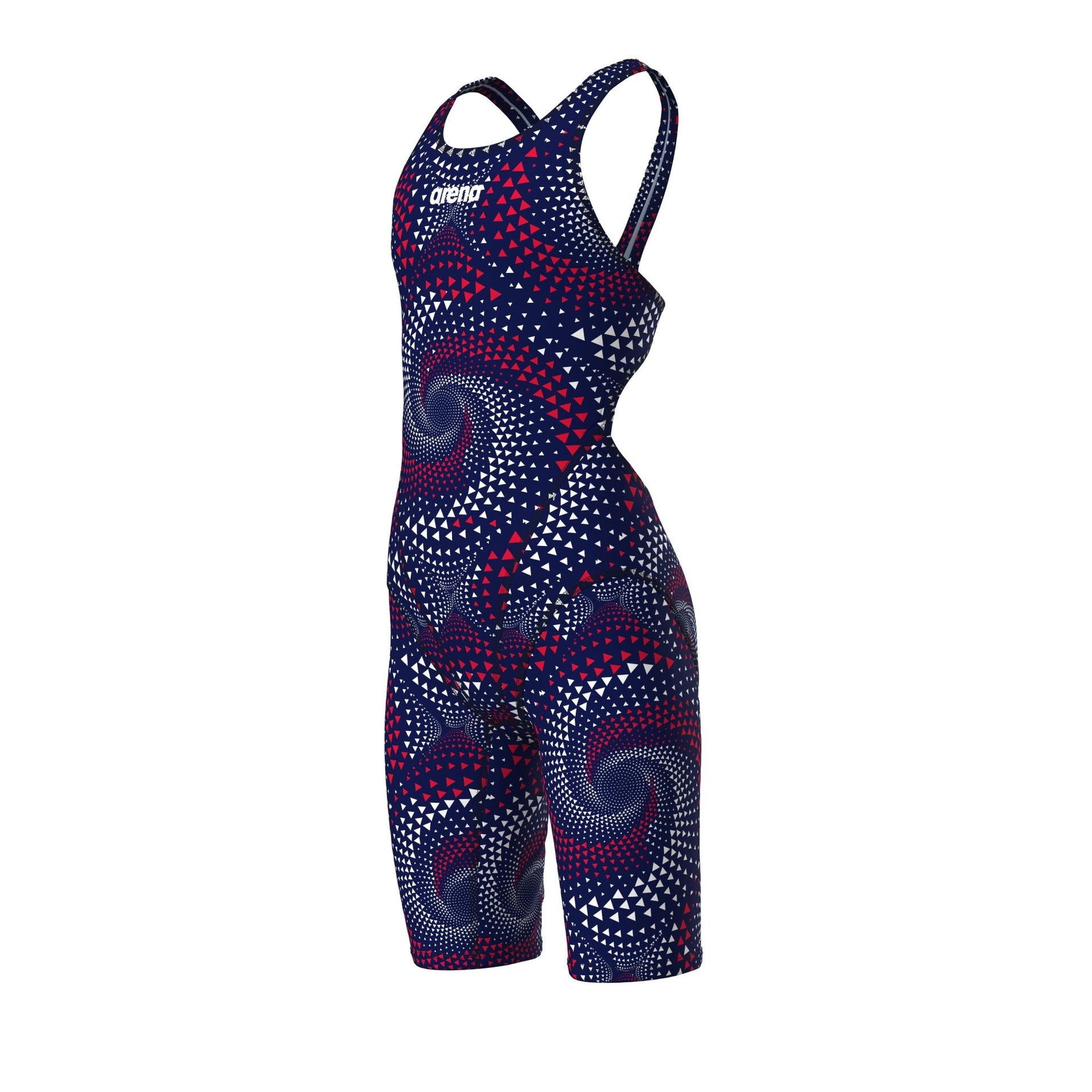 ARENA GIRLS FIREFLOW KNEESUIT - Navy