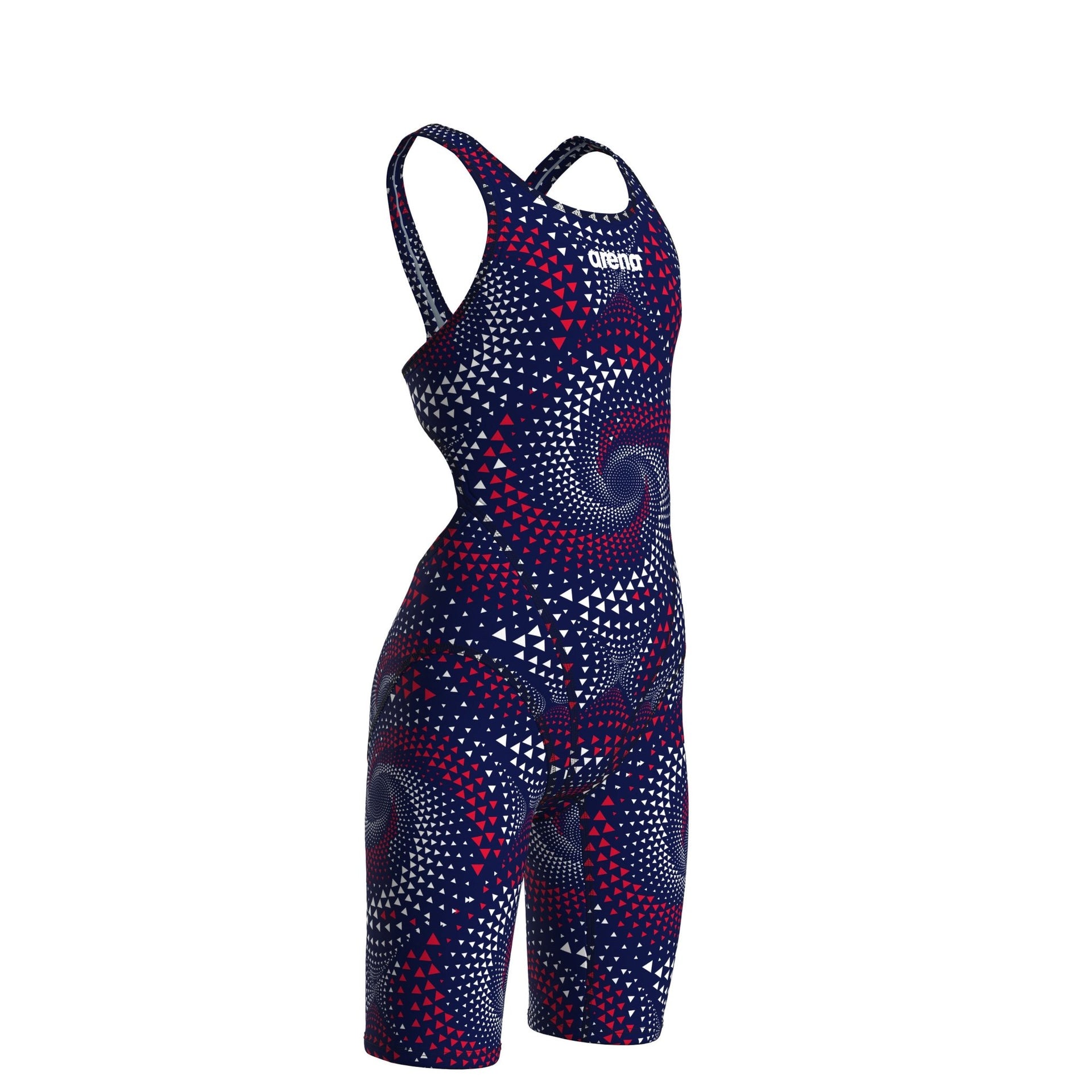 ARENA GIRLS FIREFLOW KNEESUIT - Navy