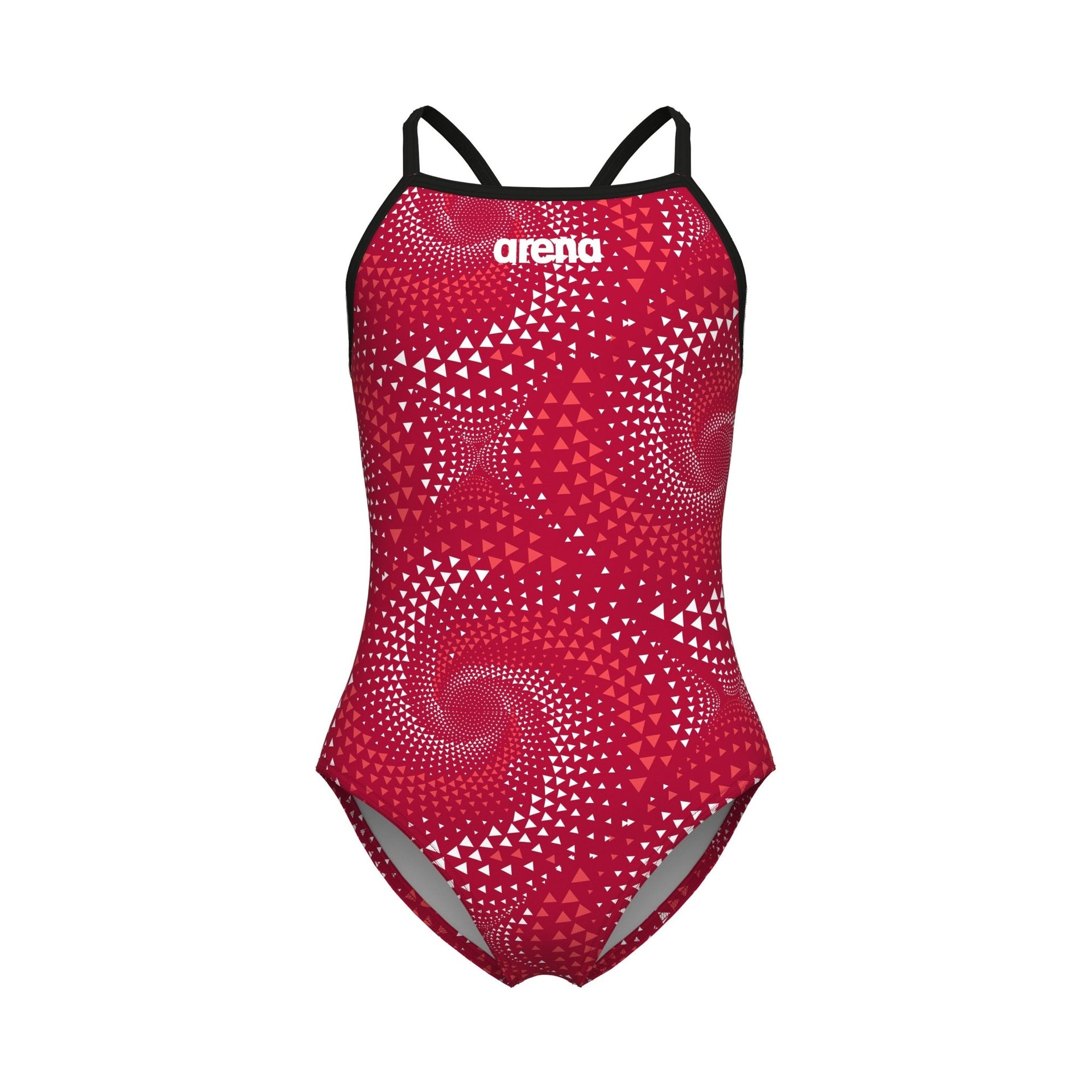 ARENA GIRLS FIREFLOW LIGHTDROP BACK SWIMSUIT - Navy