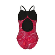 ARENA GIRLS FIREFLOW LIGHTDROP BACK SWIMSUIT