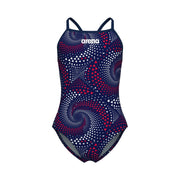 ARENA GIRLS FIREFLOW LIGHTDROP BACK SWIMSUIT