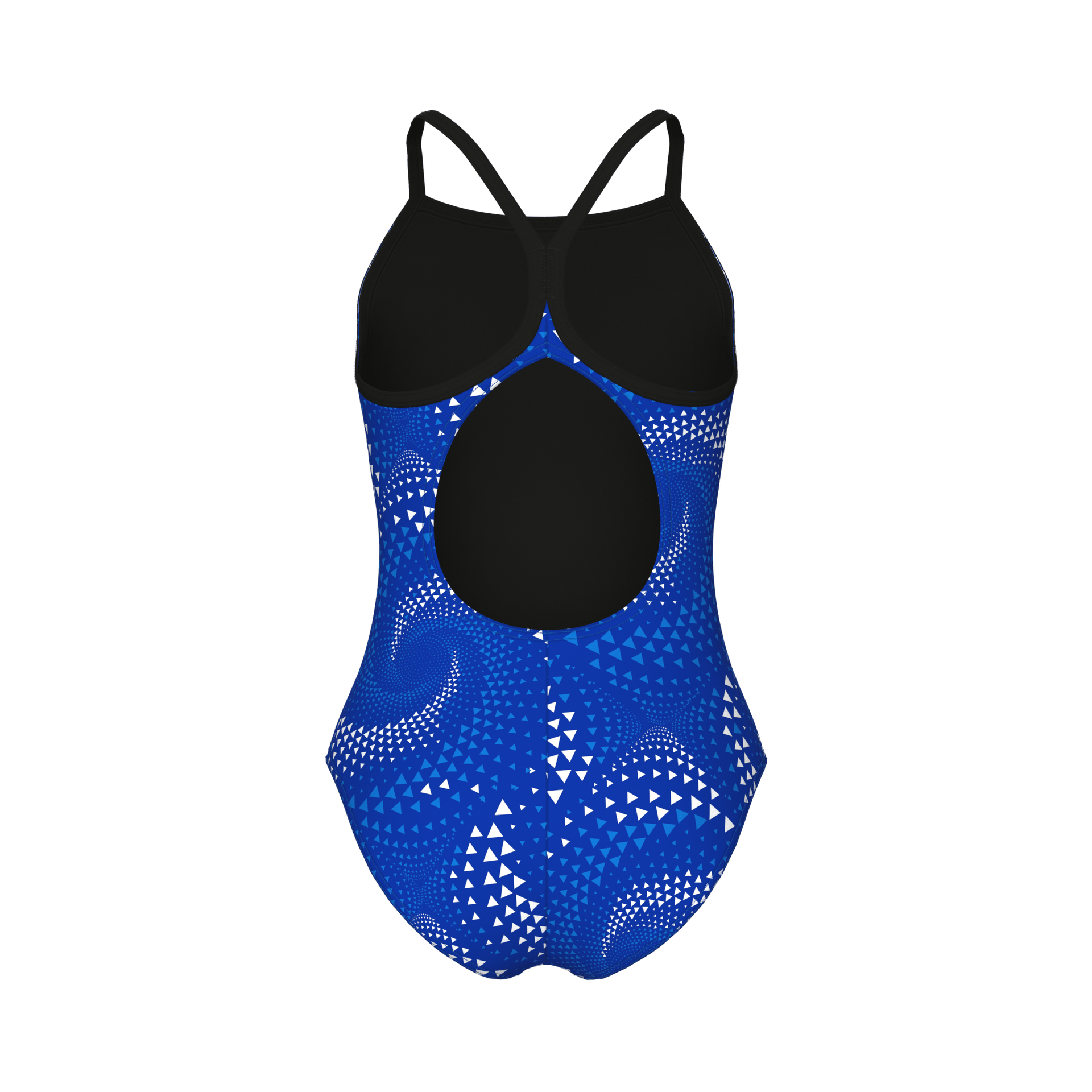 ARENA GIRLS FIREFLOW LIGHTDROP BACK SWIMSUIT - Royal Blue