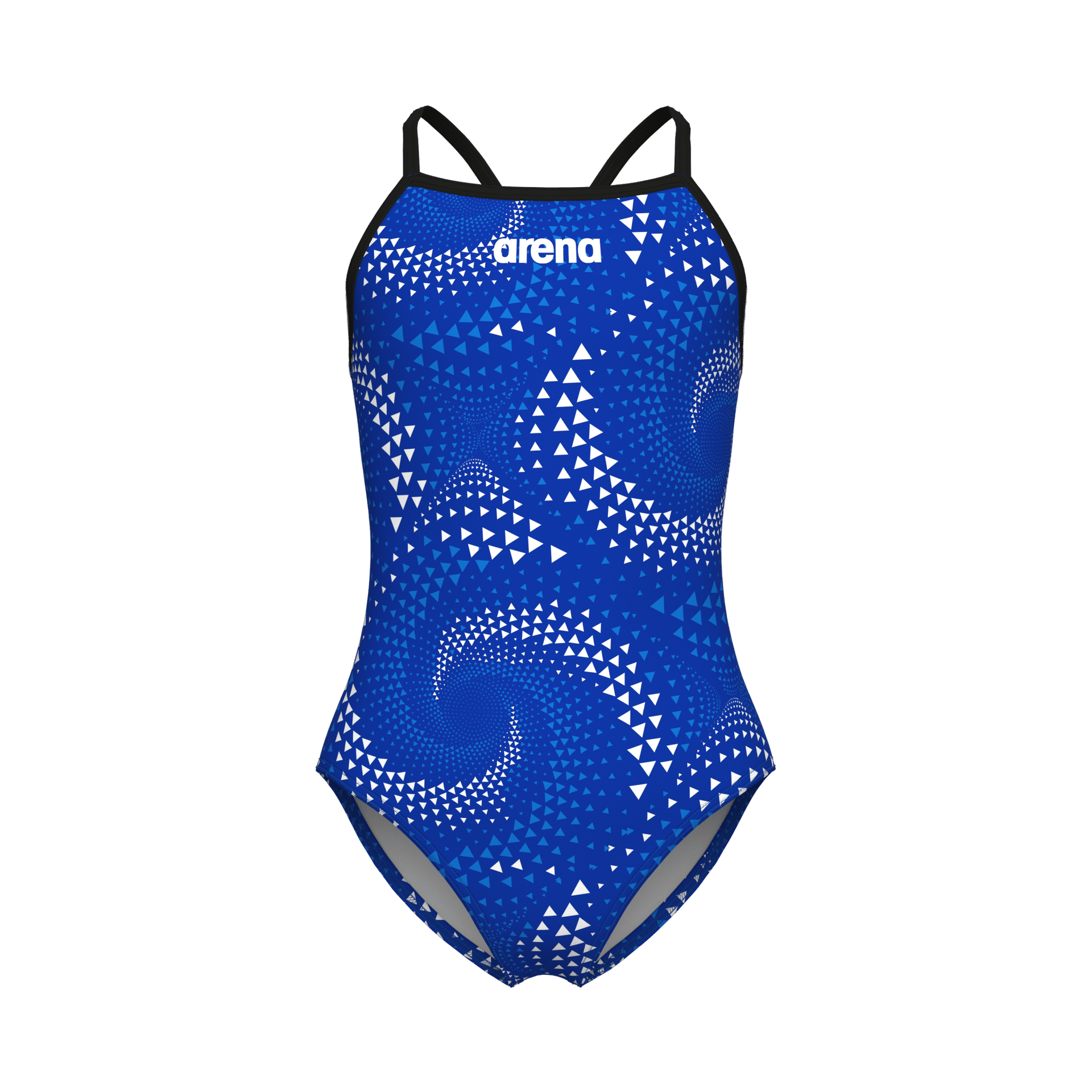 ARENA GIRLS FIREFLOW LIGHTDROP BACK SWIMSUIT - Royal Blue