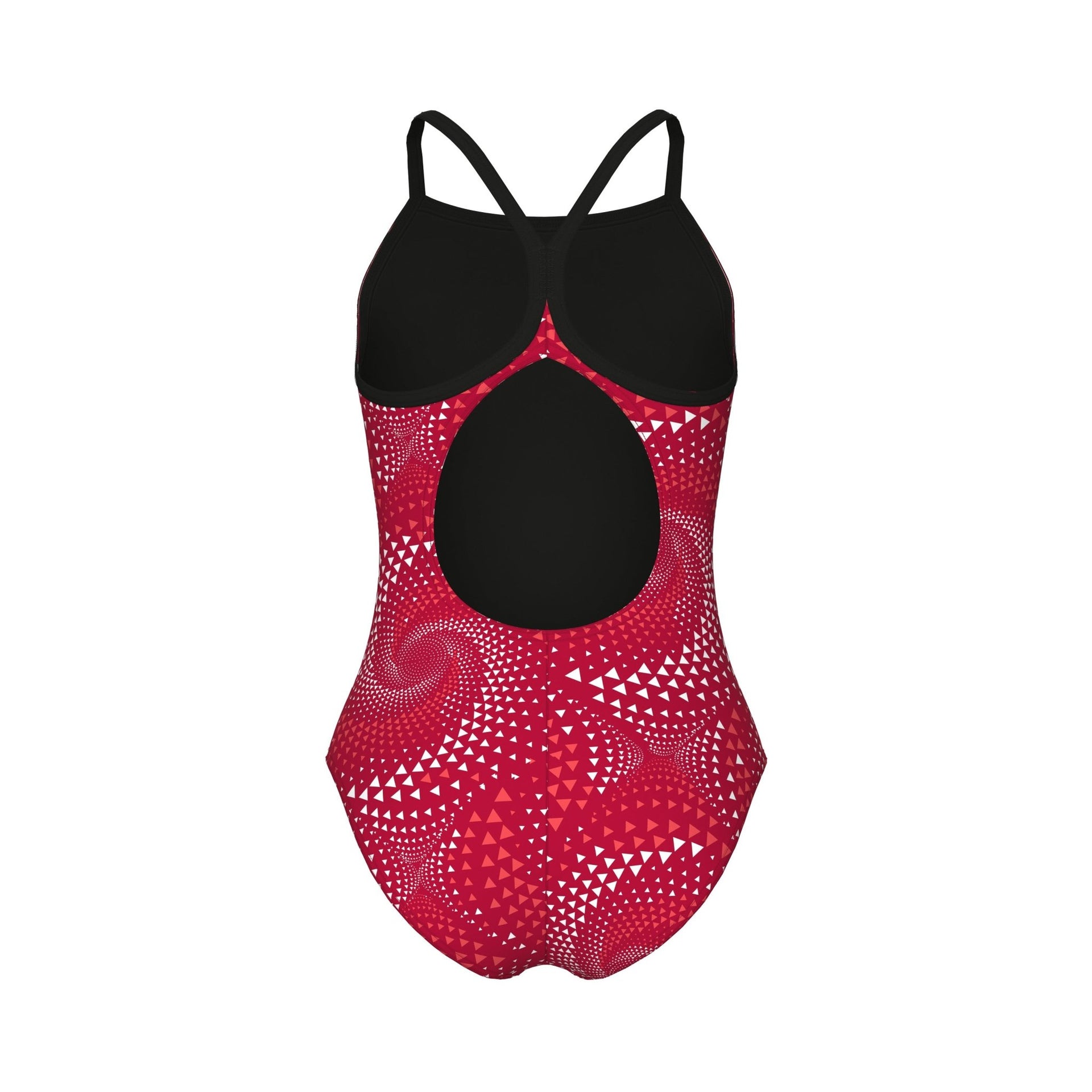 ARENA GIRLS FIREFLOW LIGHTDROP BACK SWIMSUIT - Navy
