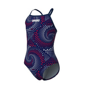 ARENA GIRLS FIREFLOW LIGHTDROP BACK SWIMSUIT