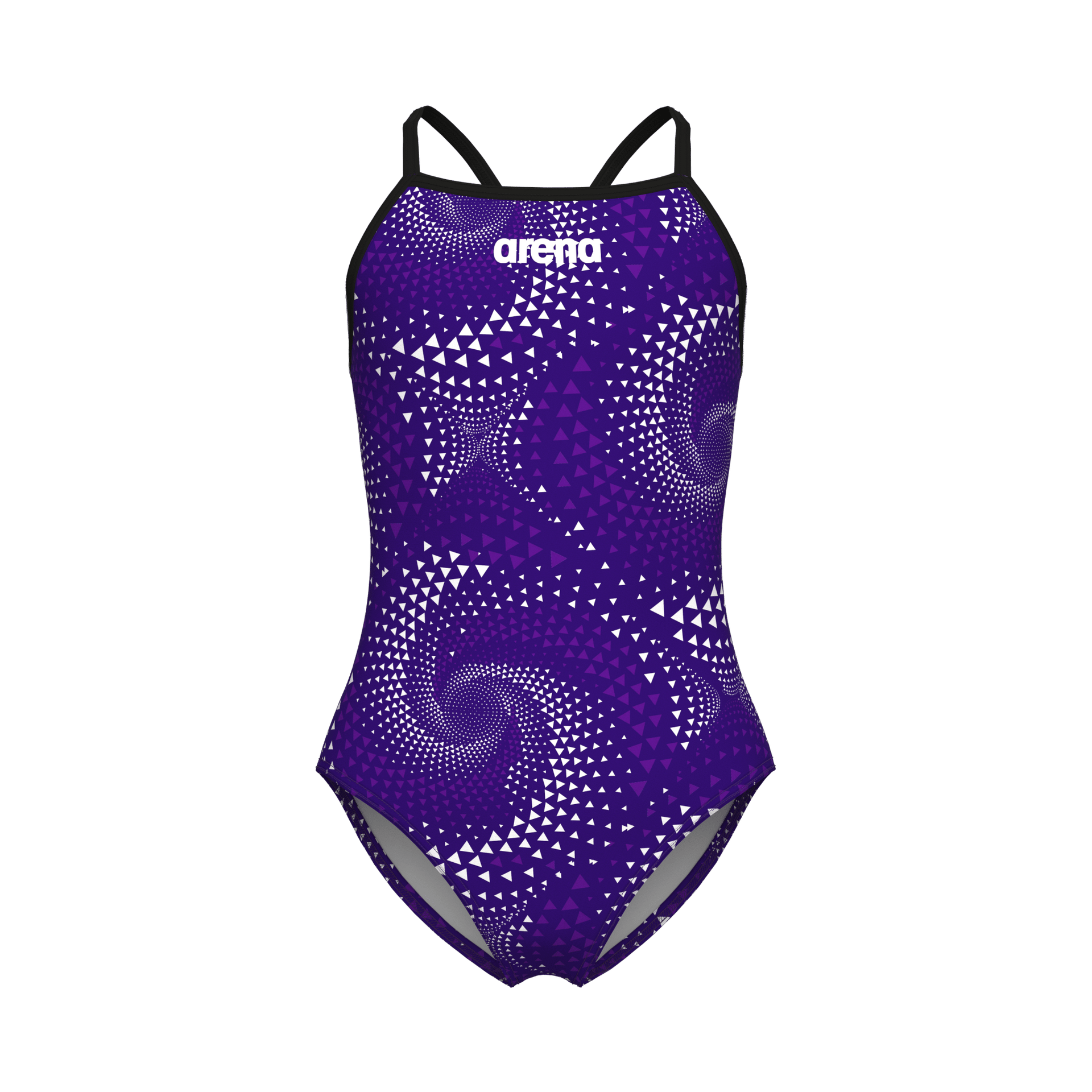 ARENA GIRLS FIREFLOW LIGHTDROP BACK SWIMSUIT - Royal Blue