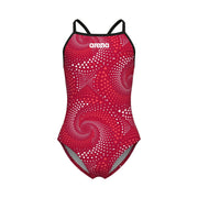 ARENA GIRLS FIREFLOW LIGHTDROP BACK SWIMSUIT