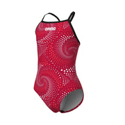 ARENA GIRLS FIREFLOW LIGHTDROP BACK SWIMSUIT