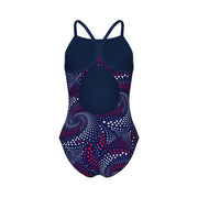 ARENA GIRLS FIREFLOW LIGHTDROP BACK SWIMSUIT