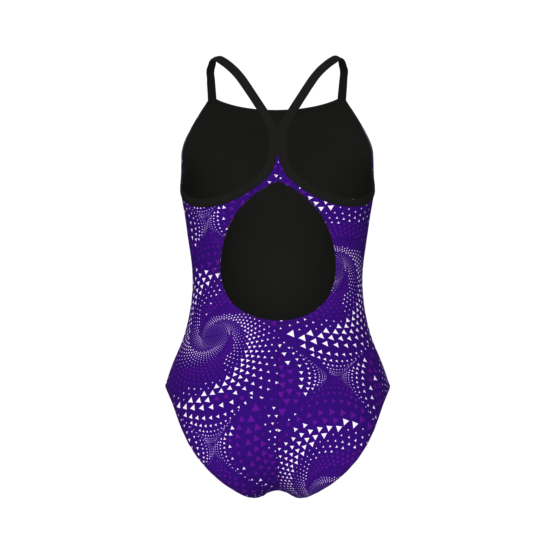ARENA GIRLS FIREFLOW LIGHTDROP BACK SWIMSUIT - Royal Blue