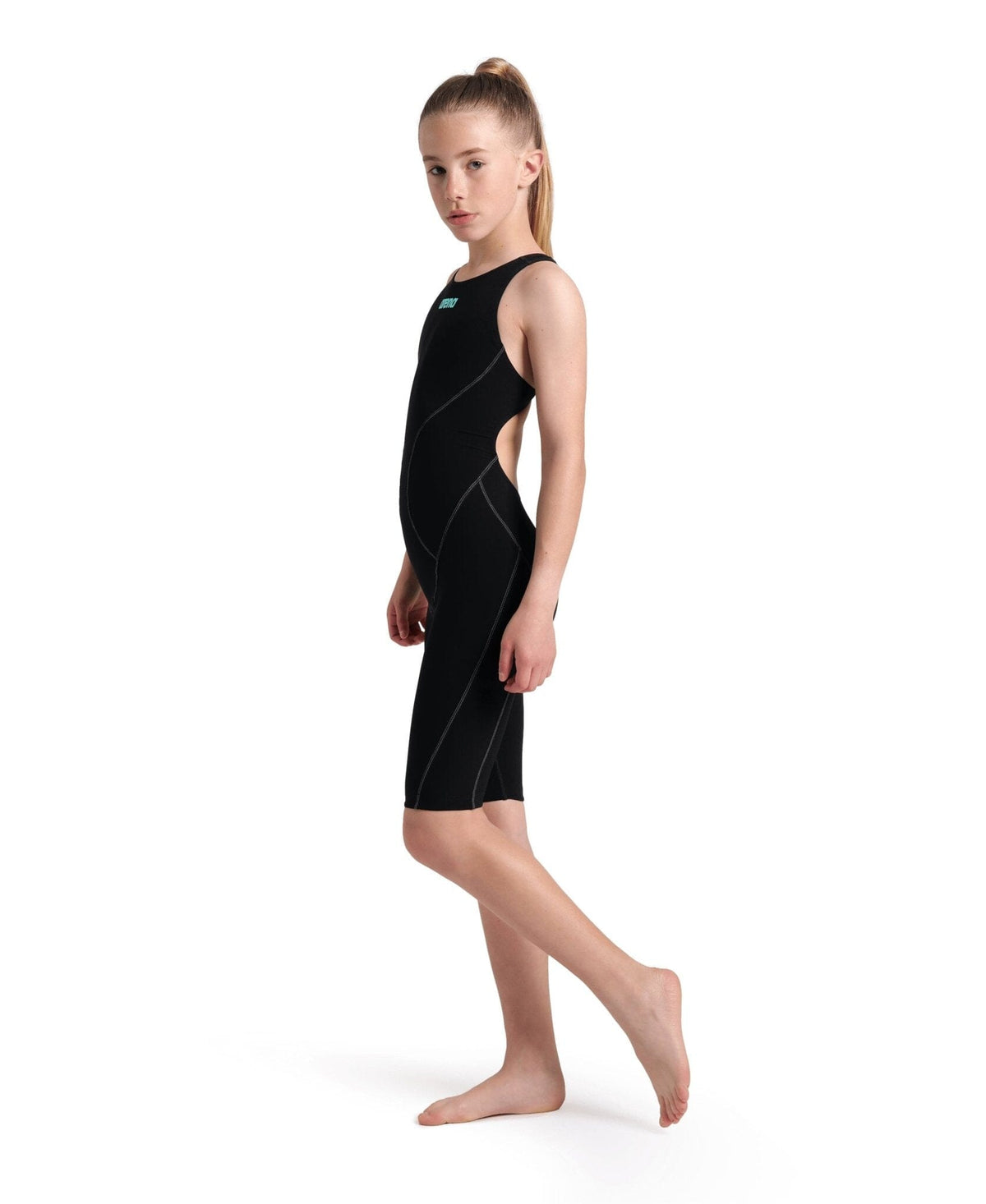 ARENA GIRLS POWERSKIN IMPULSO OPEN BACK KNEESUIT