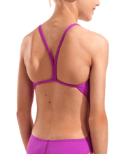 ARENA GIRLS TEAM SWIMSUIT CHALLENGE SOLID - Fuchsia