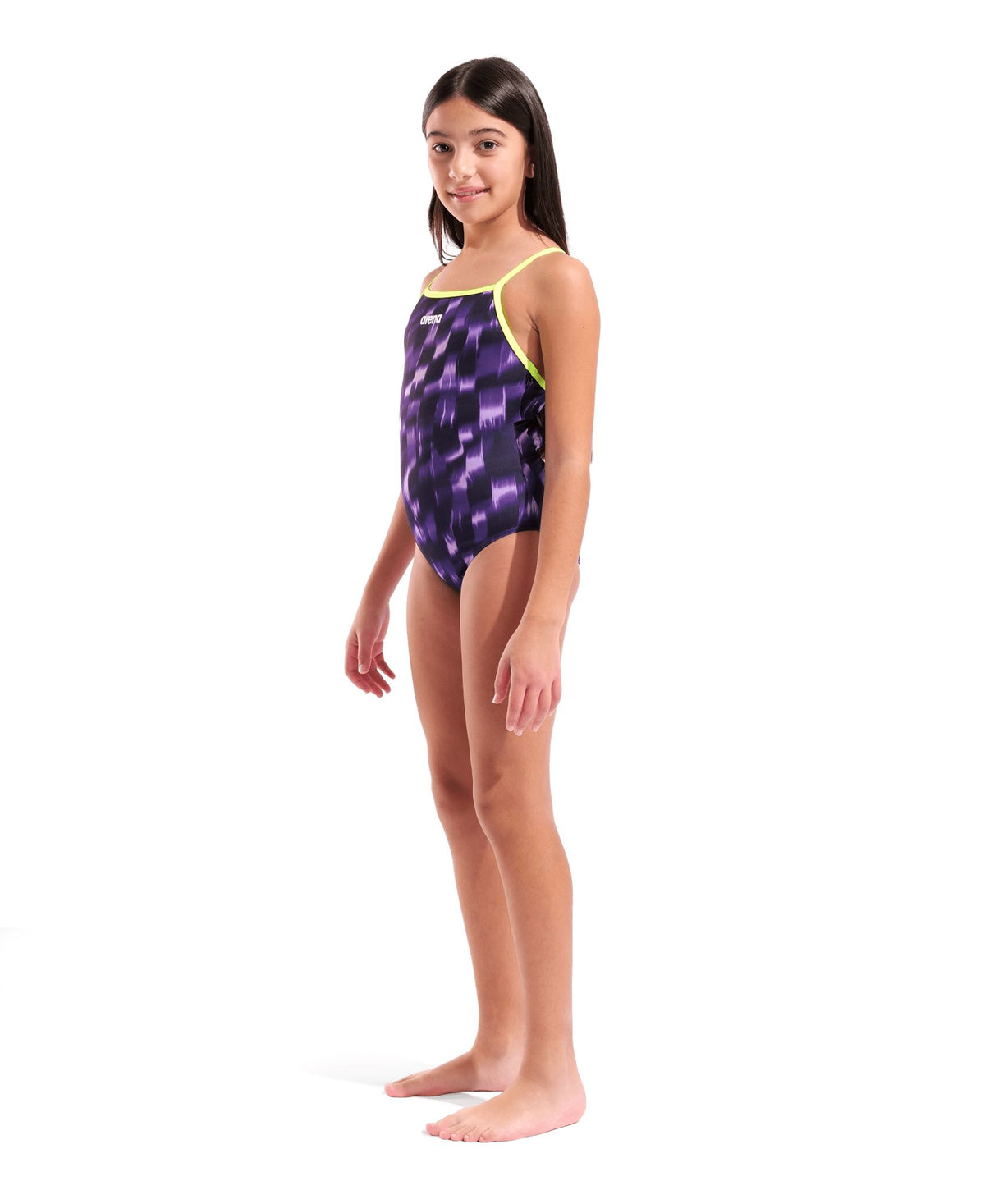 ARENA GIRLS WAVE LIGHTDROP BACK SWIMSUIT