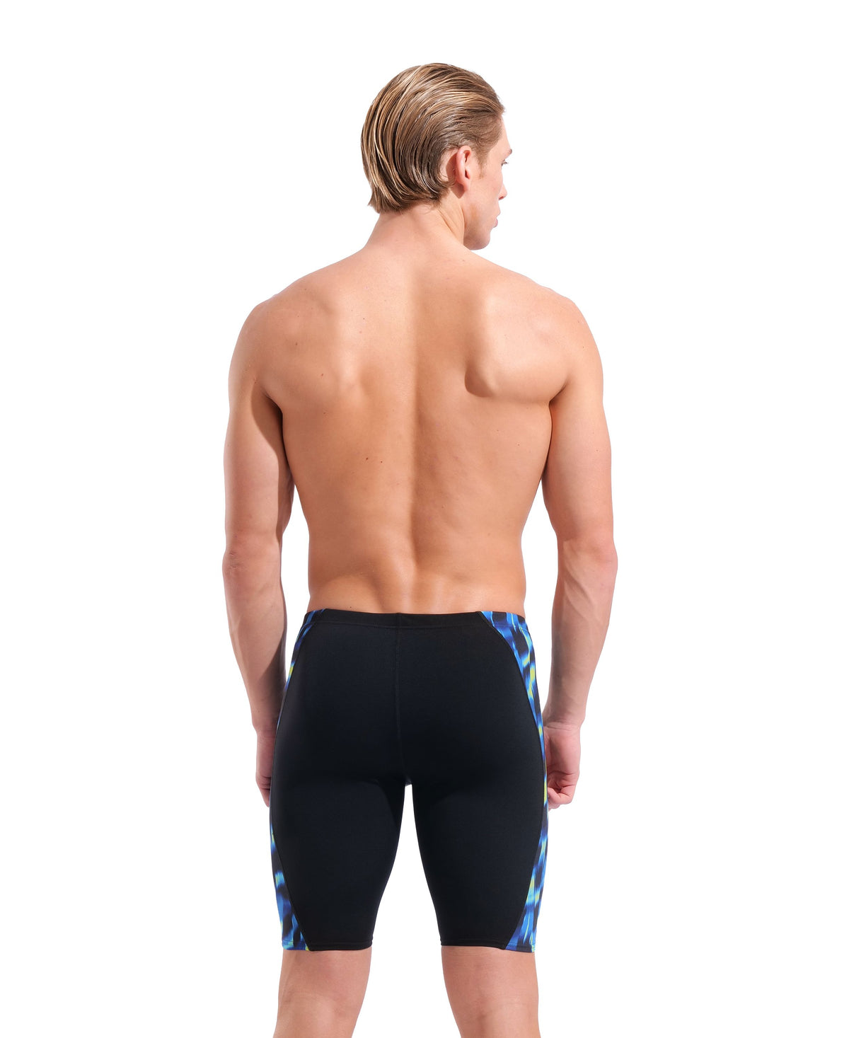 ARENA MENS AQUA GLEAM WAVE JAMMER