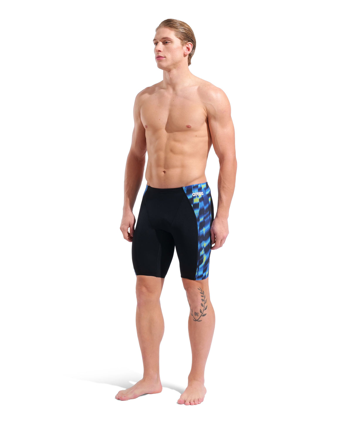 ARENA MENS AQUA GLEAM WAVE JAMMER