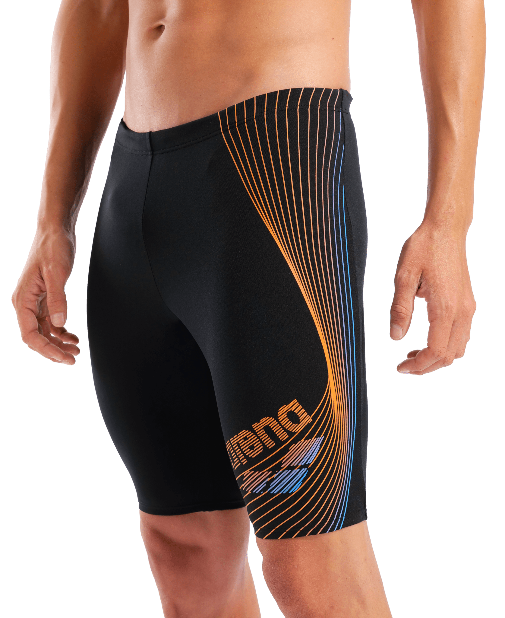 ARENA MENS DESIGN JAMMER - Black