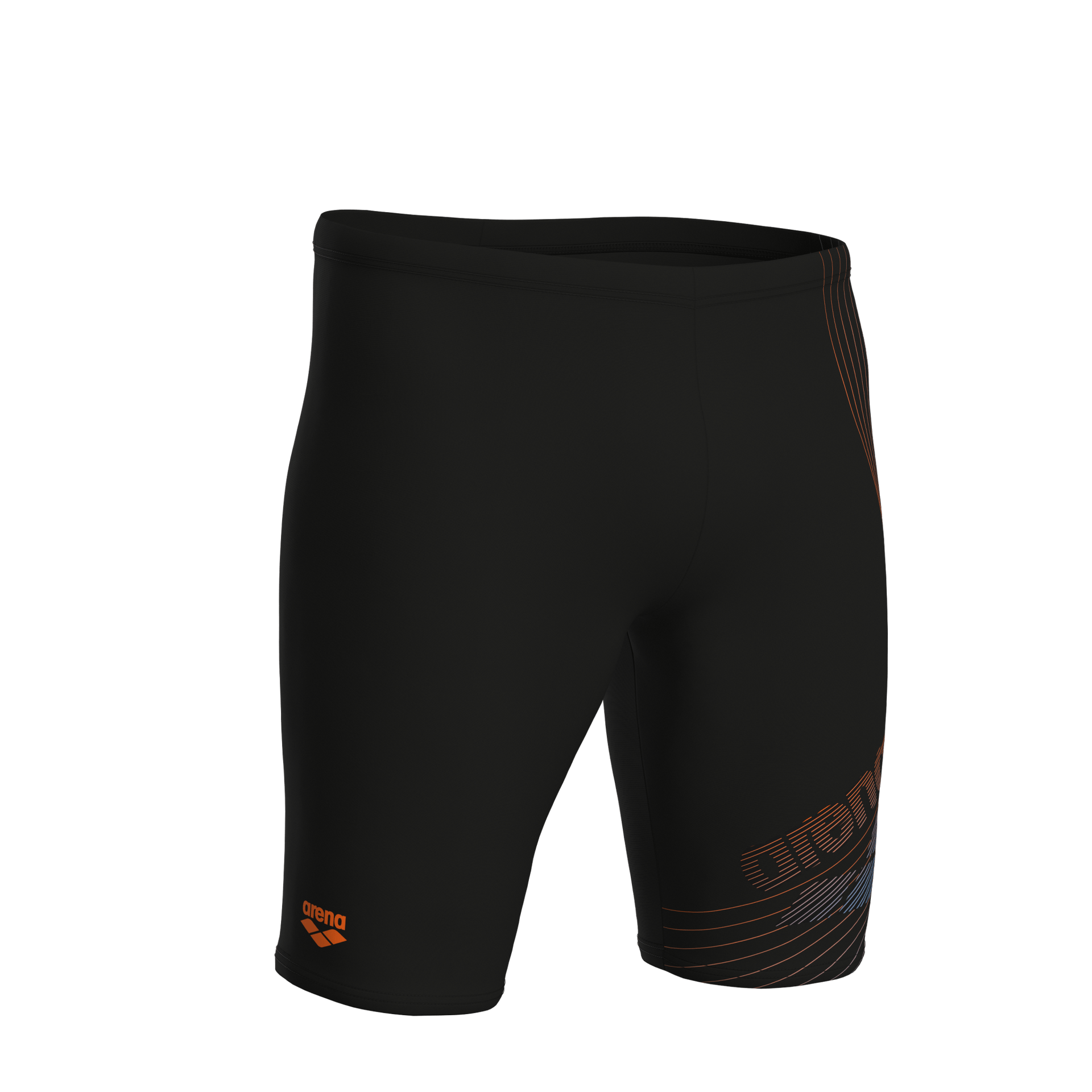 ARENA MENS DESIGN JAMMER - Black
