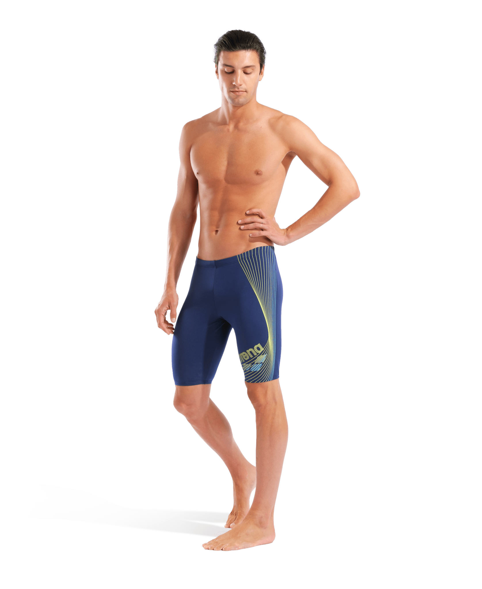 ARENA MENS DESIGN JAMMER - Navy
