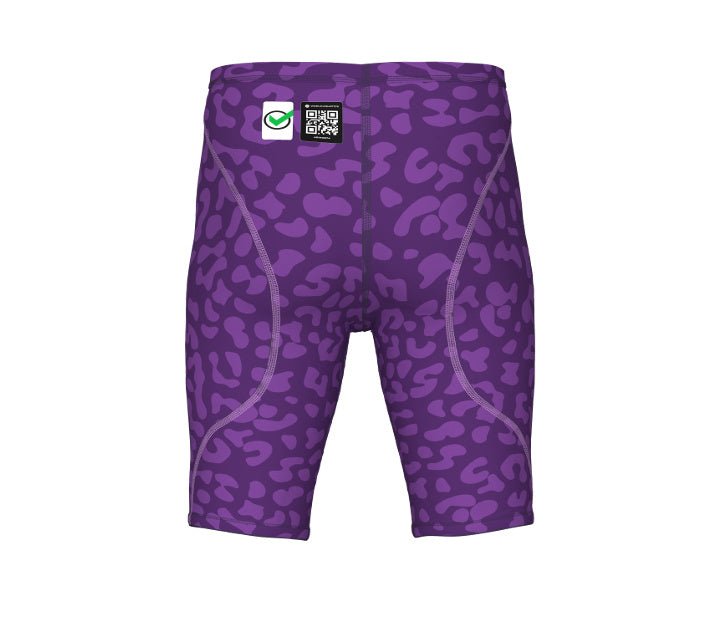 Arena Mens Leopard Skin Violet Powerskin ST Next Jammer