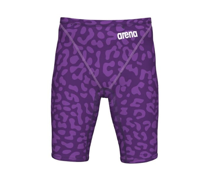 ARENA MENS LEOPARD SKIN VIOLET POWERSKIN ST NEXT JAMMER