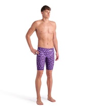 ARENA MENS LEOPARD SKIN VIOLET POWERSKIN ST NEXT JAMMER