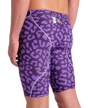 ARENA MENS LEOPARD SKIN VIOLET POWERSKIN ST NEXT JAMMER