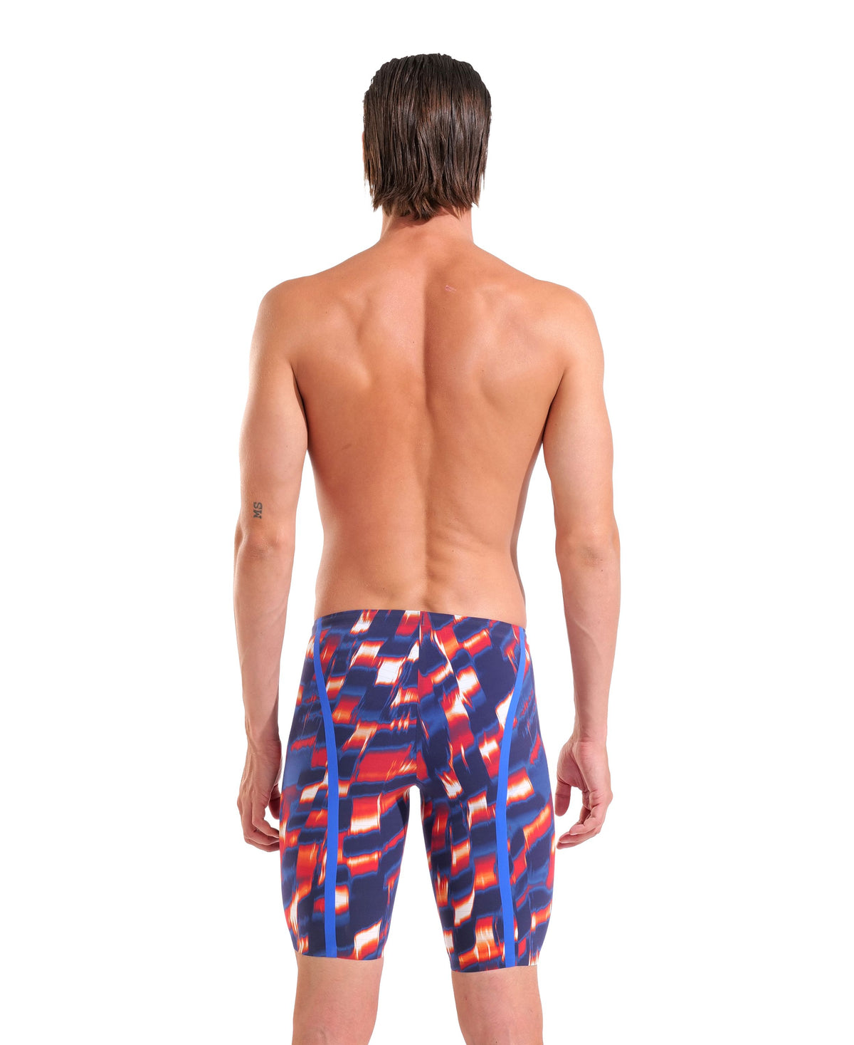 ARENA MENS POWERSKIN AIR 3 AQUA GLEAM JAMMER