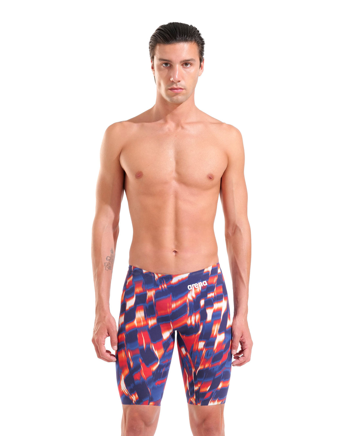 ARENA MENS POWERSKIN AIR 3 AQUA GLEAM JAMMER