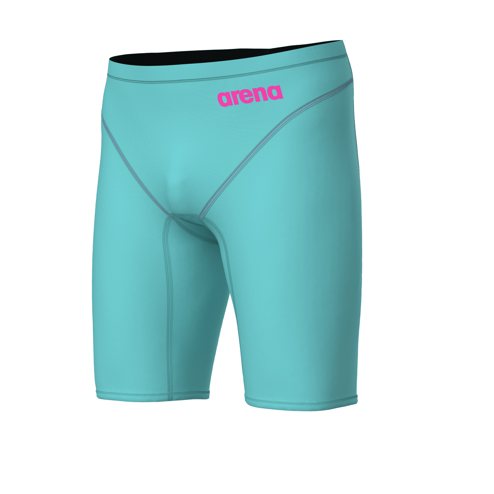 ARENA MENS POWERSKIN IMPULSO SHOCKING PINK & WATER JAMMER - Aqua