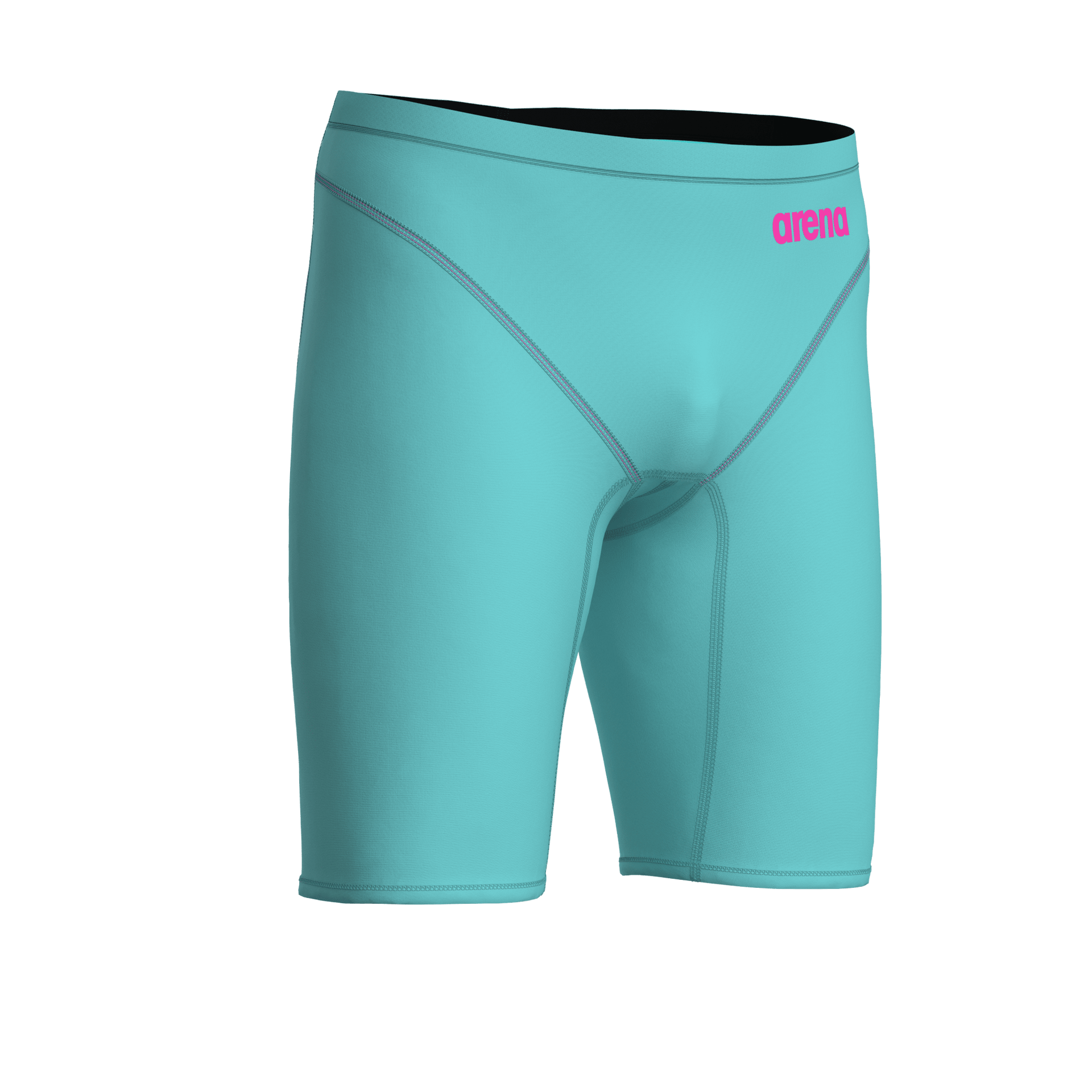 ARENA MENS POWERSKIN IMPULSO SHOCKING PINK & WATER JAMMER - Aqua