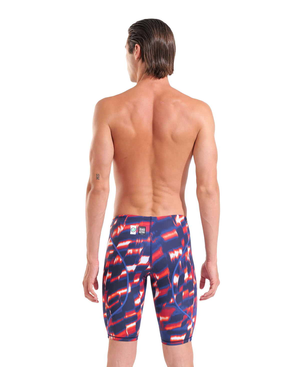 ARENA MENS POWERSKIN ST NEXT AQUA GLEAM JAMMER