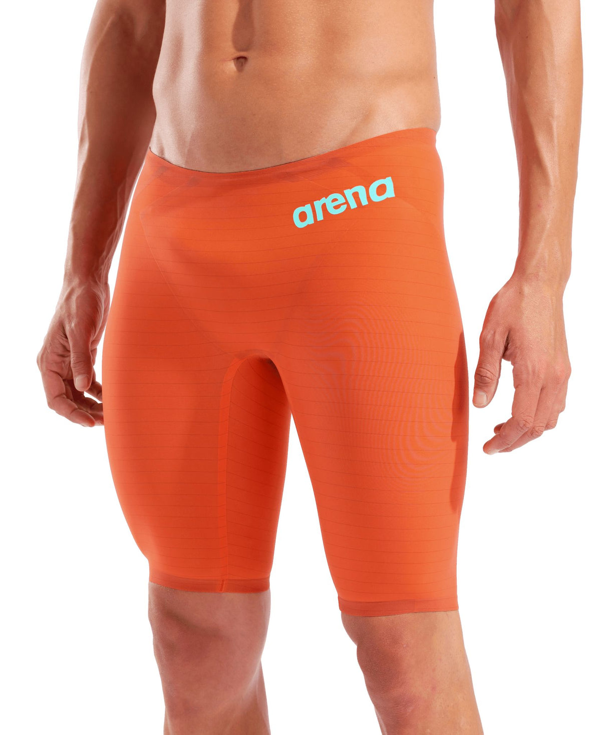 ARENA MENS POWERSKIN SUNSET CORAL CARBON AIR² JAMMER