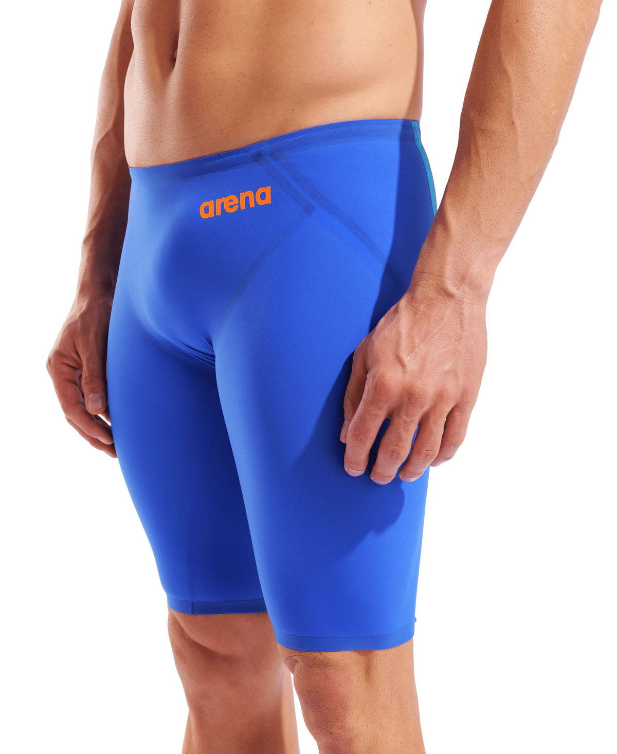 ARENA MENS POWERSKIN VELOCE NEON BLAZE JAMMER