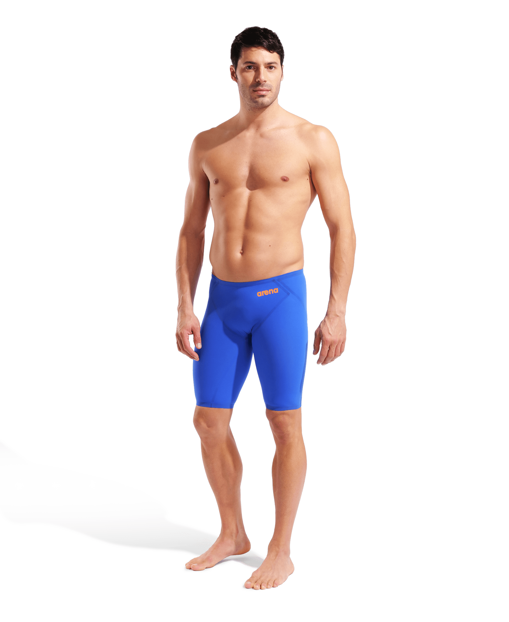 ARENA MENS POWERSKIN VELOCE NEON BLAZE JAMMER - Blue