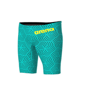 ARENA MENS POWERSKIN WATER MAZE CARBON AIR² JAMMER - Aqua