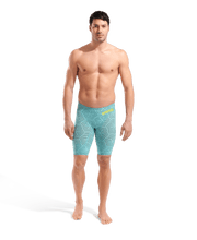ARENA MENS POWERSKIN WATER MAZE CARBON AIR² JAMMER - Aqua