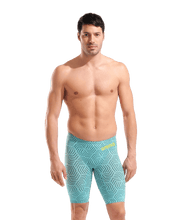ARENA MENS POWERSKIN WATER MAZE CARBON AIR² JAMMER - Aqua