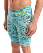 ARENA MENS POWERSKIN WATER MAZE CARBON AIR² JAMMER - Aqua