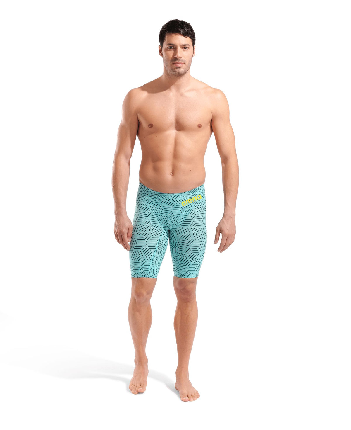 ARENA MENS POWERSKIN WATER MAZE CARBON AIR² JAMMER