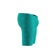 ARENA MENS POWERSKIN WATER MAZE CARBON AIR² JAMMER - Aqua